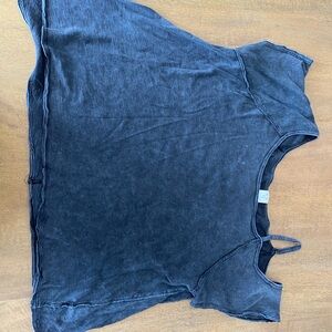 We The Free Dark Blue Short Sleeve Tee